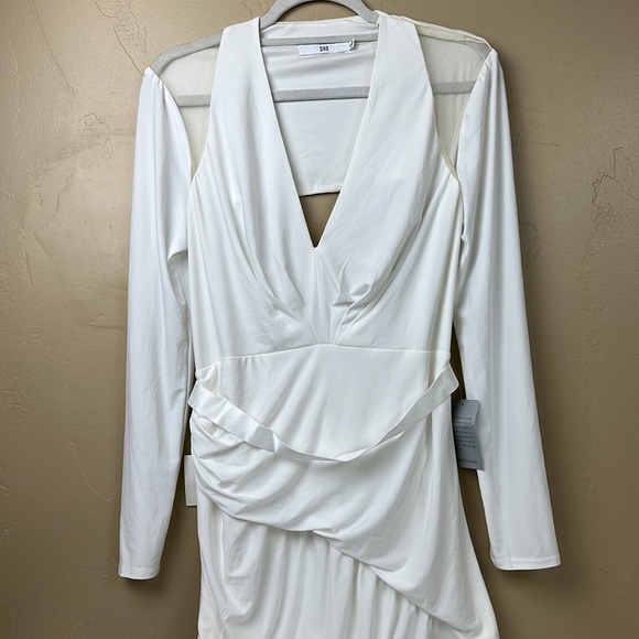 Sho BY TADASHI SHOJI
Cutout Details Long Sleeve Body-con Cocktail Dress Large - Picture 3 of 11